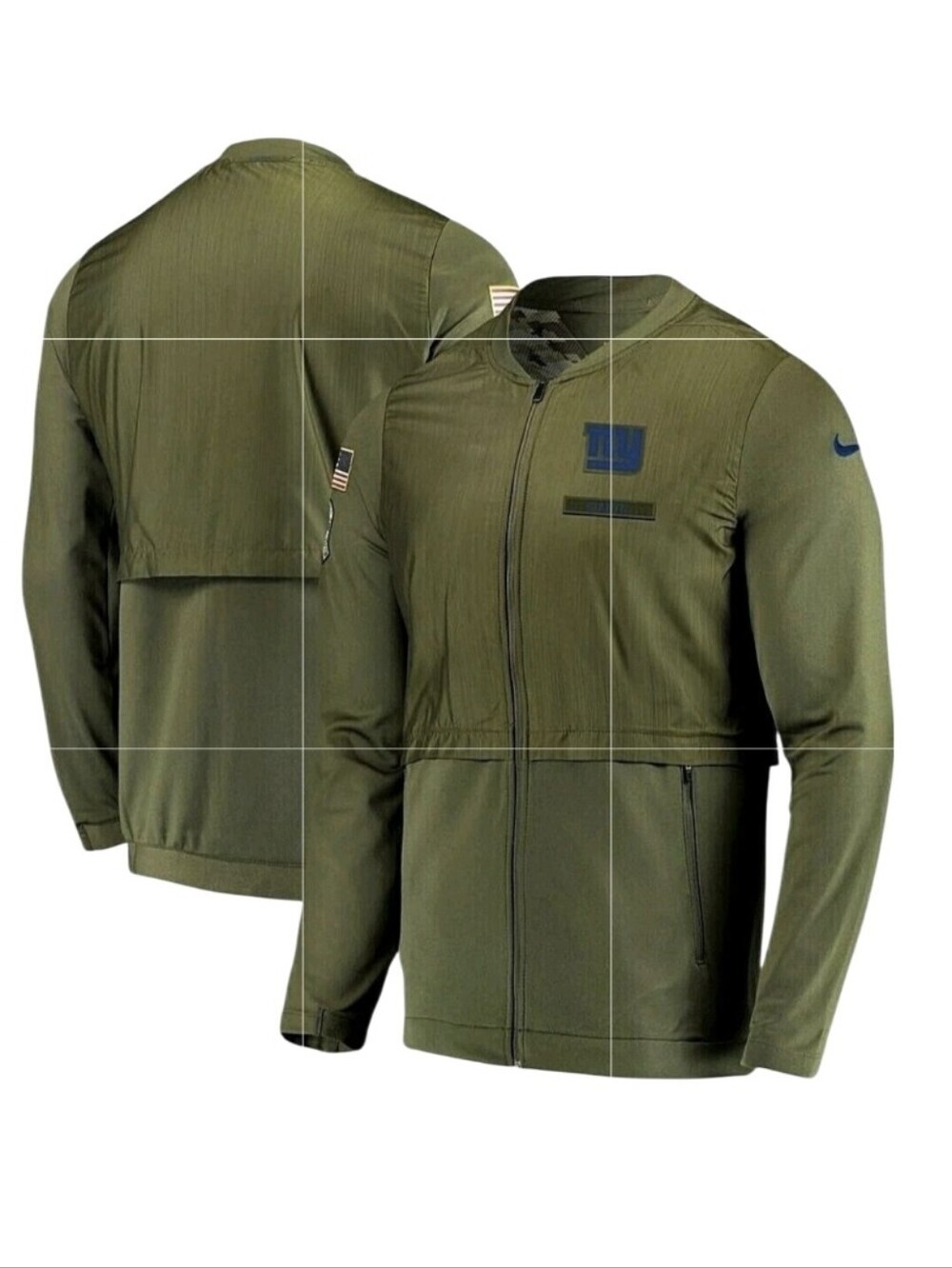 Nike Mens New York Giants Salute to Service Jacket Coat  AA9911-395 Size Large